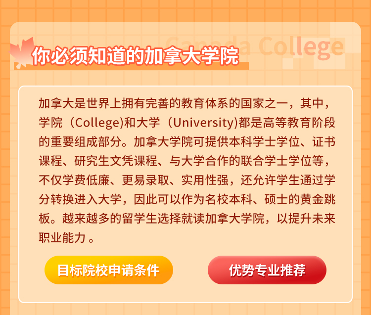 你必须知道的加拿大学院